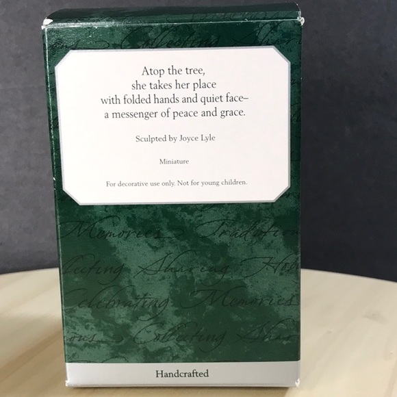 1998 Hallmark Keepsake Victorian Angel Tree Topper Ornament - Picture 5 of 5